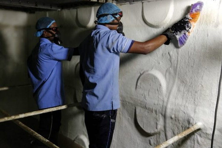 underground watertank cleaning
